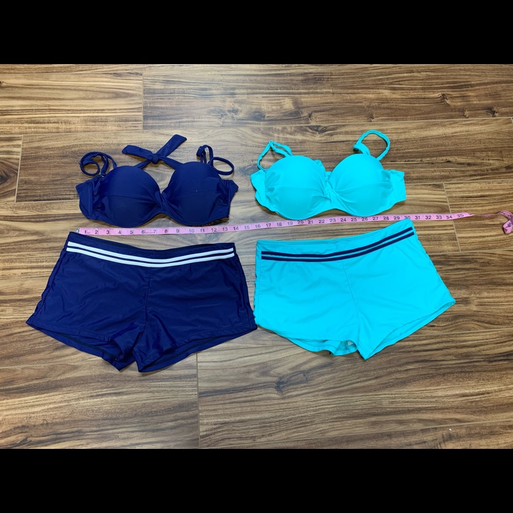 - Lot of 2 Dominican Republic bathing suits